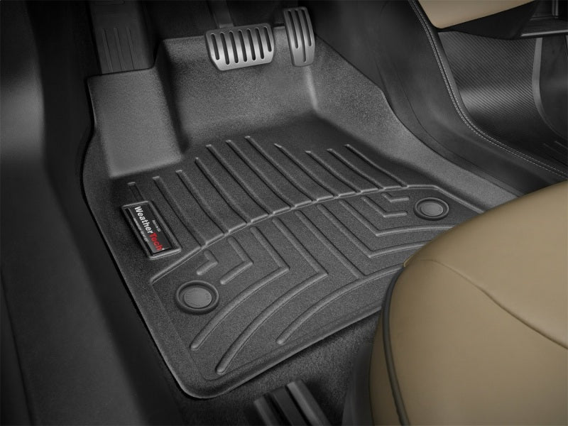 WeatherTech 2015+ Tesla Model S Front FloorLiner - Black