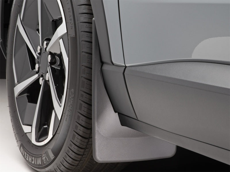 WeatherTech 24-26 Chevrolet Equinox EV Front Mudflaps - Black
