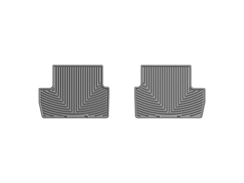 WeatherTech 07-12 Nissan Sentra Rear Rubber Mats - Grey