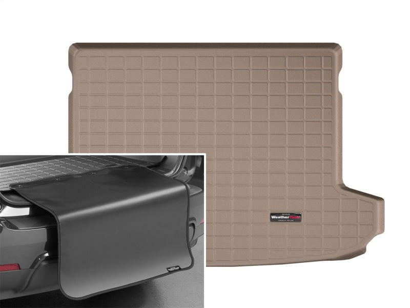 WeatherTech 2016+ Hyundai Tucson (No Hydrogen Models) Cargo Liner w/Bumper Protector - Tan