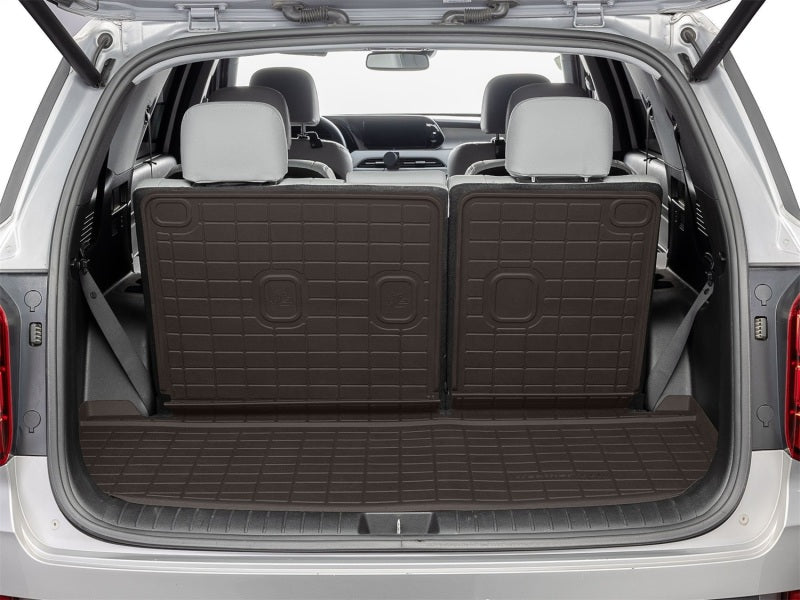 WeatherTech 20-25 Hyundai Palisade Behind 2nd Row Seating SeatBack Cargo Liners HP - Cocoa