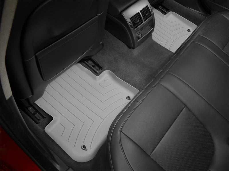 WeatherTech 13-15 Jaguar XF Rear FloorLiner - Grey