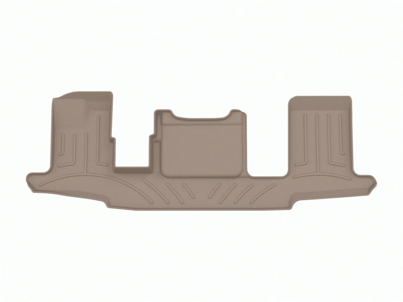 WeatherTech 22-24 Infiniti QX60 / 22-24 Nissan Pathfinder (Captains Chairs) Rear FloorLiner HP - Tan
