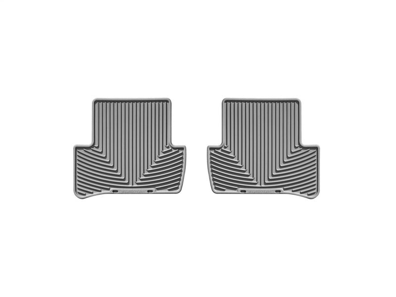 WeatherTech 08-11 Mercedes-Benz C-Class (W204) Rear Rubber Mats - Grey