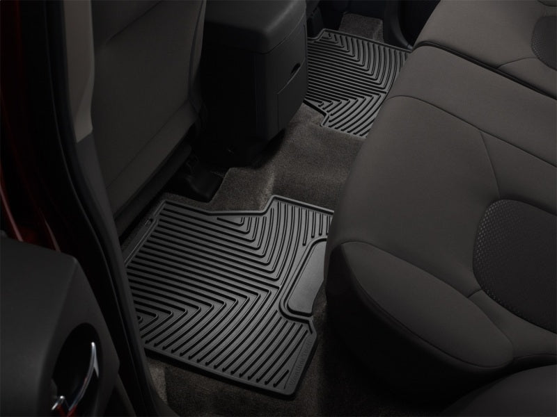 WeatherTech 05+ Nissan Xterra Rear Rubber Mats - Black