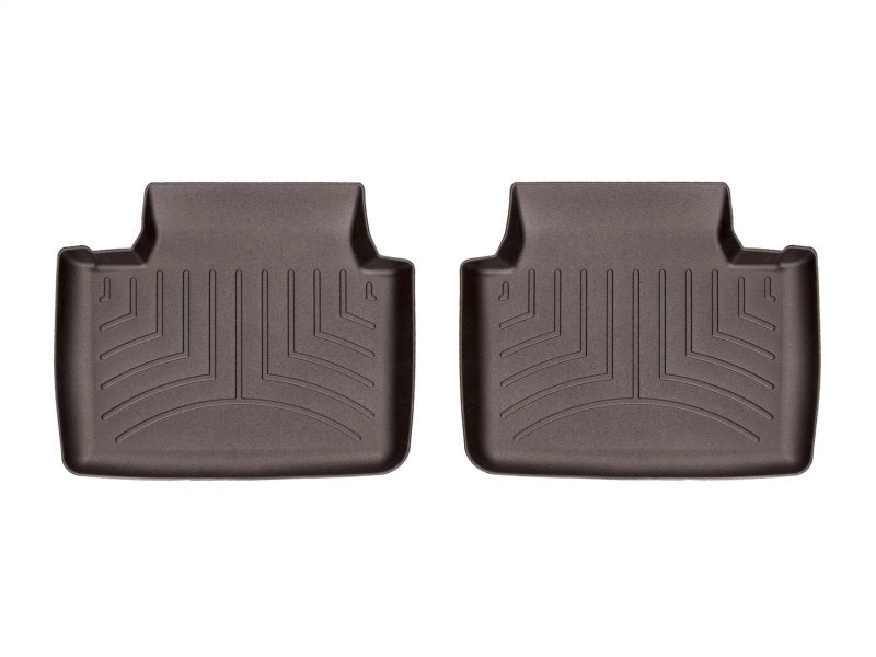 WeatherTech 2017+ Porsche Panamera Rear FloorLiner - Cocoa