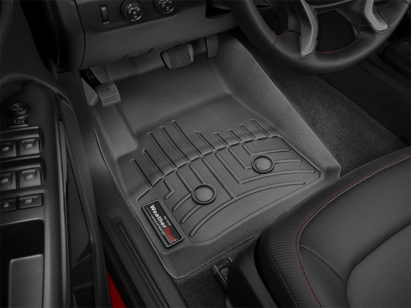 WeatherTech 2015 Chevy Colorado Crew Cab Front FloorLiner - Black