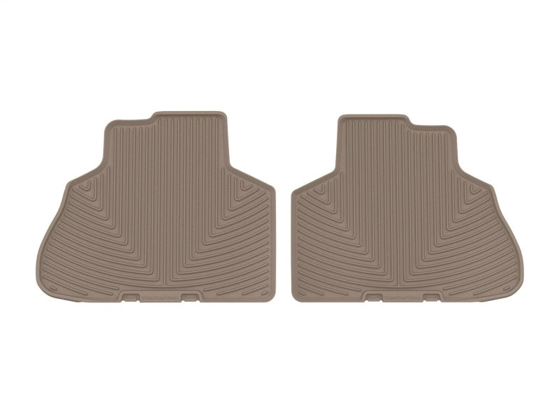 WeatherTech 2019+ BMW X5 40i Rear Rubber Mats - Tan