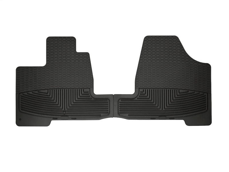 WeatherTech 04-10 Toyota Sienna Front Rubber Mats - Black