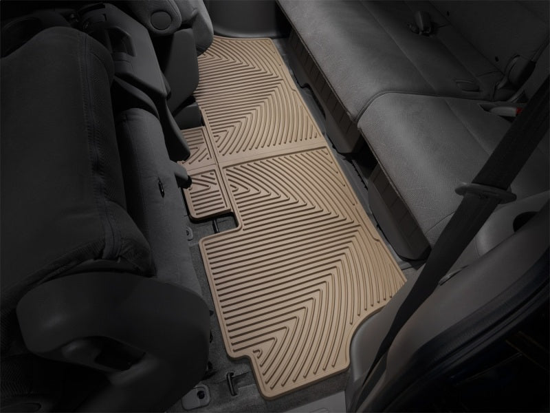 WeatherTech 05-10 Honda Odyssey Rear Rubber Mats - Tan