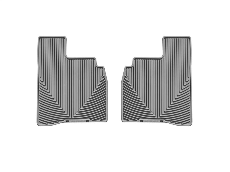WeatherTech 07-13 Mercedes-Benz S-Class (W221) Rear Rubber Mats - Grey