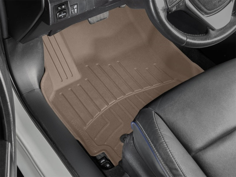 WeatherTech 17-19 Toyota Corolla (Automatic Trans) Front FloorLiner HP - Tan