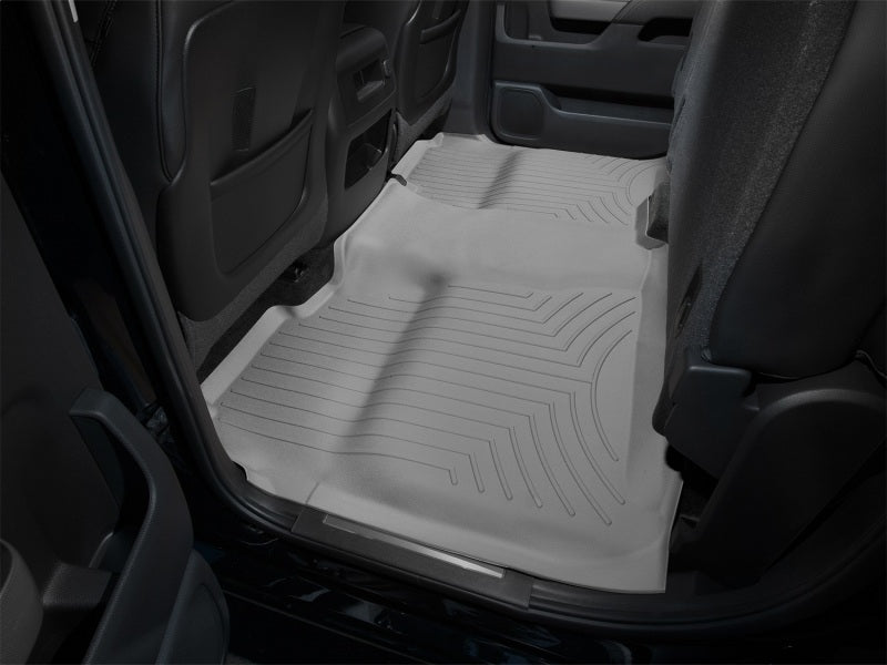 WeatherTech 14+ Chevrolet Silverado Rear FloorLiner - Grey