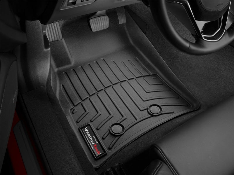 WeatherTech 14-15 Cadillac ELR Front FloorLiner - Black