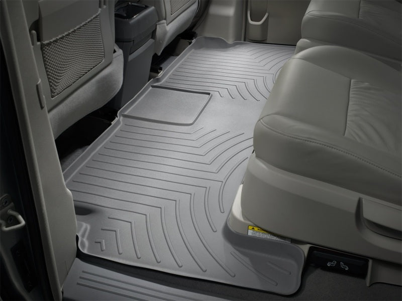 WeatherTech 08+ Chrysler Town & Country Rear FloorLiner - Grey