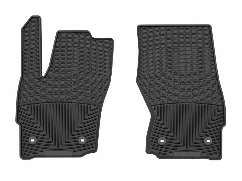 WeatherTech 24-26 Toyota Tacoma 1st Row Front All-Weather Floor Mats - Black