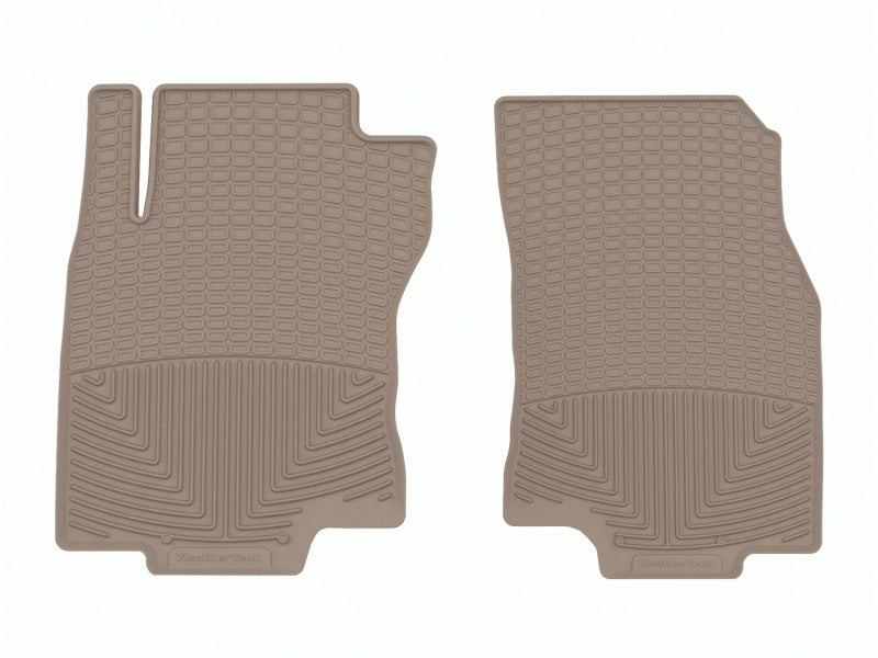 WeatherTech 2014+ Nissan Rogue (Also Fits Hybrid) Front Rubber Mats - Tan