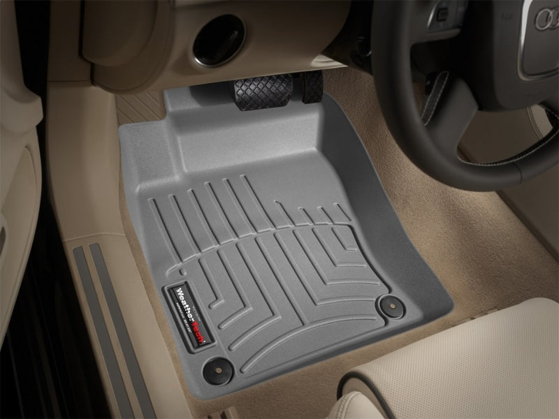 WeatherTech 06-10 Audi A8/A8L/S8 Front FloorLiner - Grey