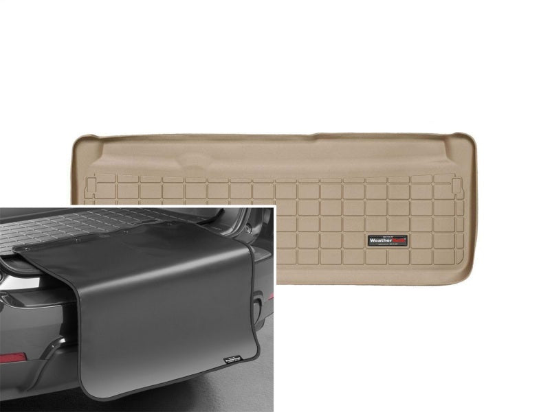 WeatherTech 11-15 Toyota Sienna Cargo Liner w/ Bumper Protector - Tan
