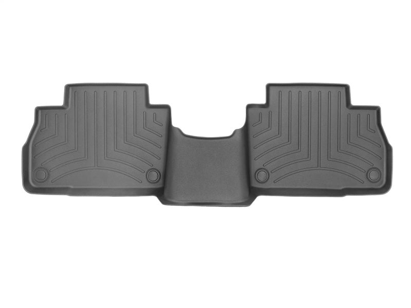 WeatherTech 2017+ Maserati Levante Rear FloorLiner - Black (Vehicles w/Dual Zone Climate Control)