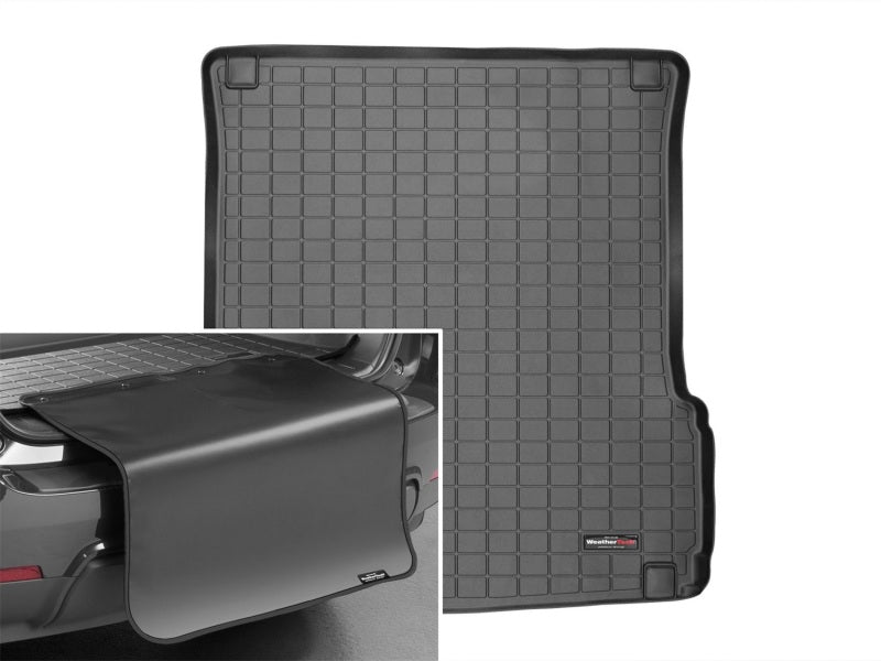 WeatherTech 2017+ Mercedes-Benz GLS-Class Cargo Liner W/ Bumper Protector- Black