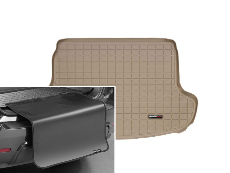 WeatherTech 08-13 Infiniti EX35 Cargo With Bumper Protector - Tan