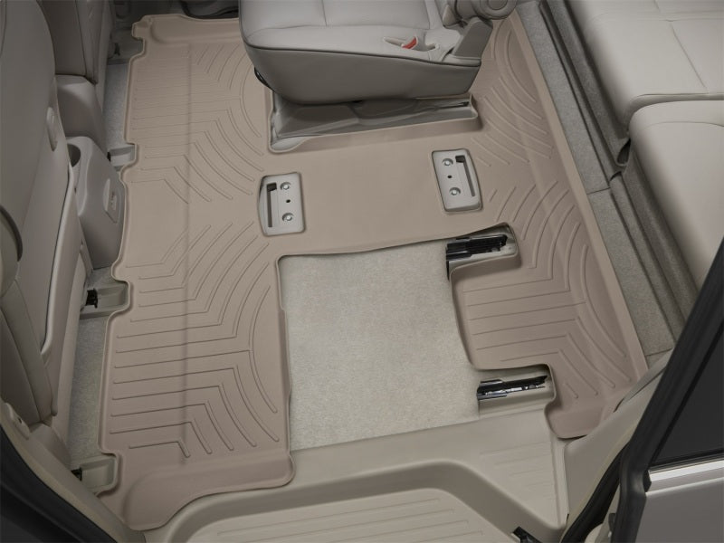 WeatherTech 11+ Nissan Quest Rear FloorLiner - Tan