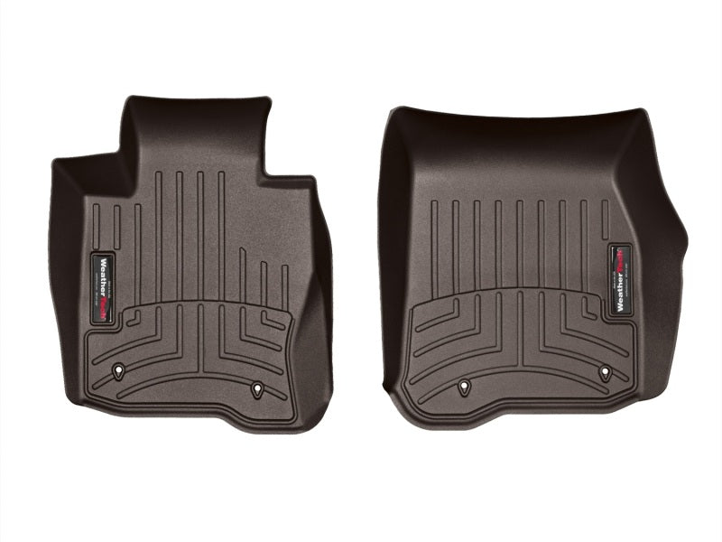 WeatherTech 2014+ BMW 4-Series Front FloorLiner - Cocoa