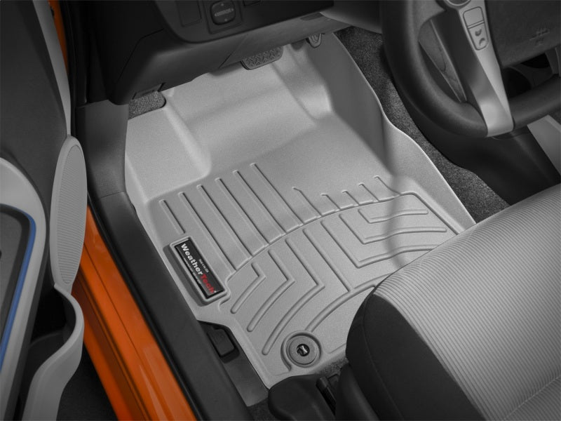 WeatherTech 12+ Toyota Yaris Front FloorLiner - Grey