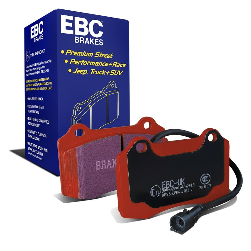 EBC 96-03 Alfa Romeo GTV 3.0 (Brembo) Redstuff Front Brake Pads