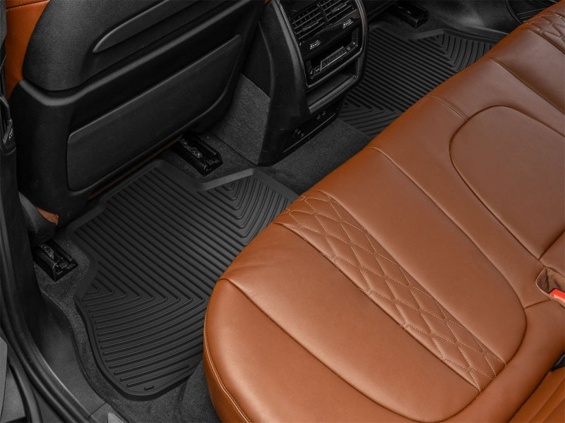 WeatherTech 2019+ BMW X5 40i Rear Rubber Mats - Black