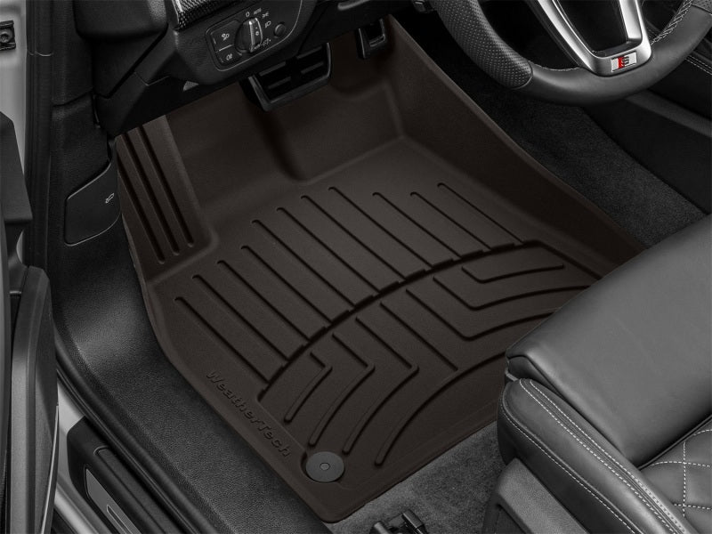 WeatherTech 18-23 Audi Q5/SQ5 (Incl. 21-23 Q5/SQ5 Sportback) Front FloorLiner HP - Cocoa