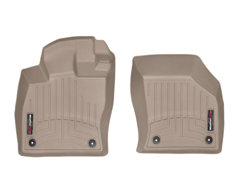 WeatherTech 2015+ Volkswagen Golf/GTI (5-Door Hatchback Only) Front FloorLiner - Tan