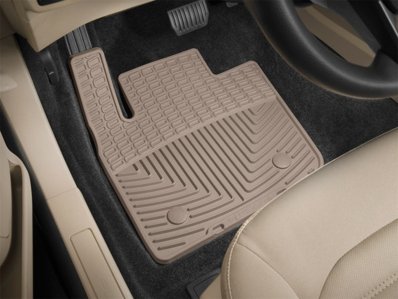 WeatherTech 13+ Ford Fusion Front Rubber Mats - Tan