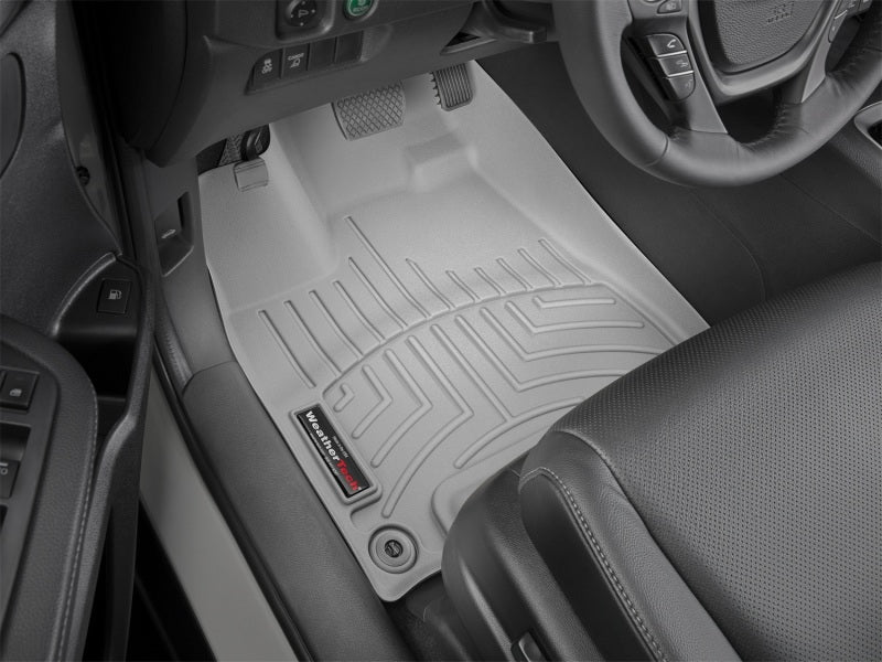 WeatherTech 2017+ Honda Ridgeline Front FloorLiner - Grey