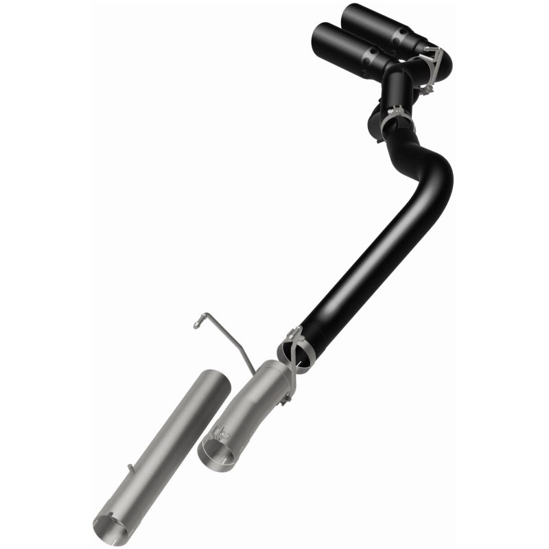 MagnaFlow 07-17 Dodge Ram 2500/3500 6.7L DPF-Back Black 4in Dual Single Passenger Side Rear Exit