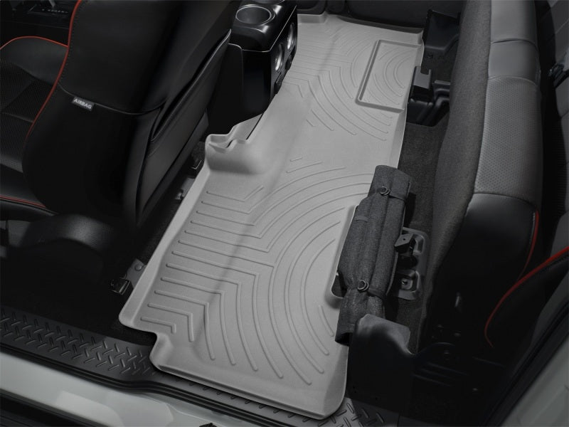 WeatherTech 09+ Ford F150 Super Cab Rear FloorLiner - Grey