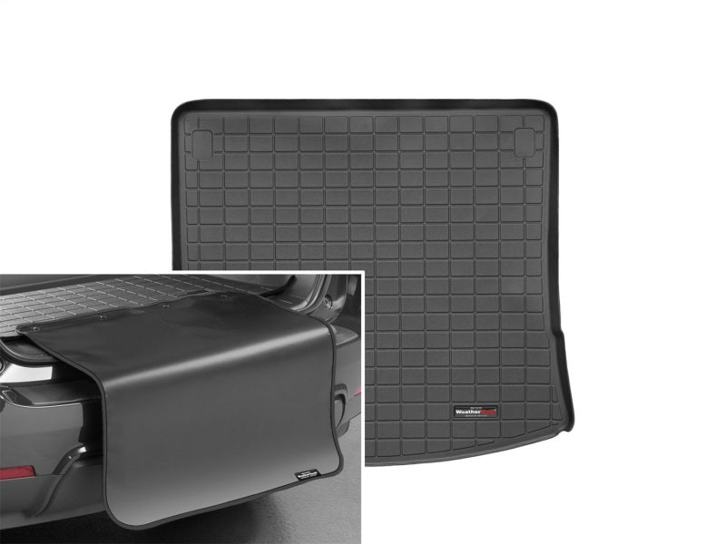 WeatherTech 08-15 Mazda Mazda5 Cargo Liner w/ Bumper Protector - Black