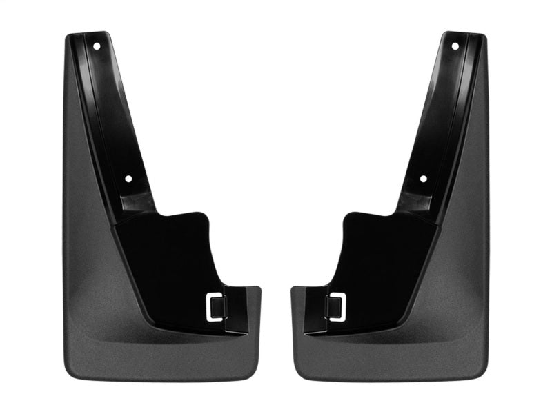 WeatherTech 11-21 Dodge Durango Front No Drill Mudflaps - Black