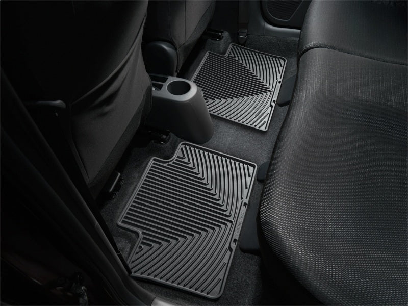 WeatherTech 07-11 Toyota Yaris Rear Rubber Mats - Black