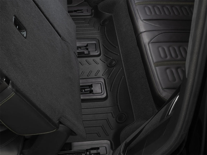 WeatherTech 2022 Rivian R1S Rear FloorLiner 3rd Row - Black