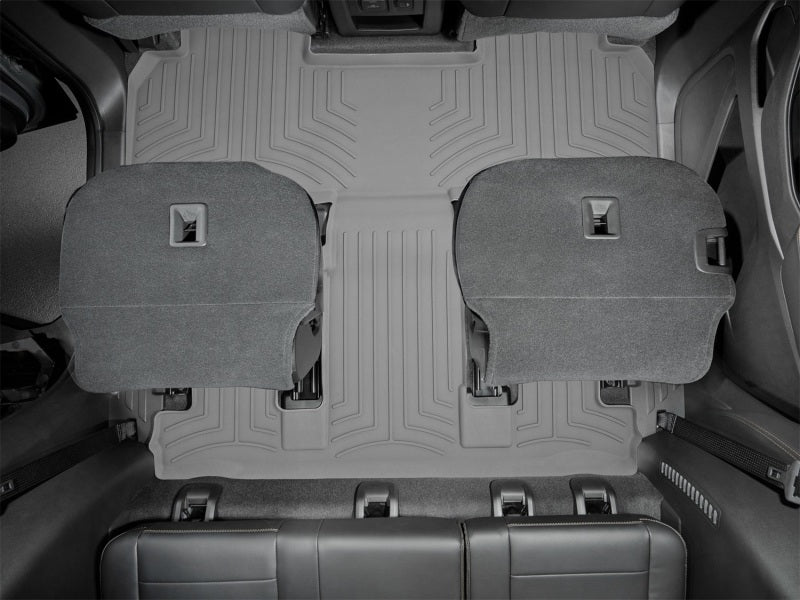 WeatherTech 18-23 Chevrolet Traverse Rear FloorLiner HP - Grey