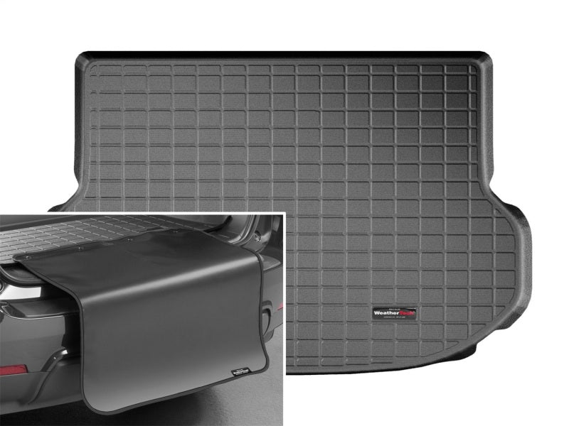 WeatherTech 2015+ Lexus NX 200t 300h AZ10 Cargo With Bumper Protector - Black