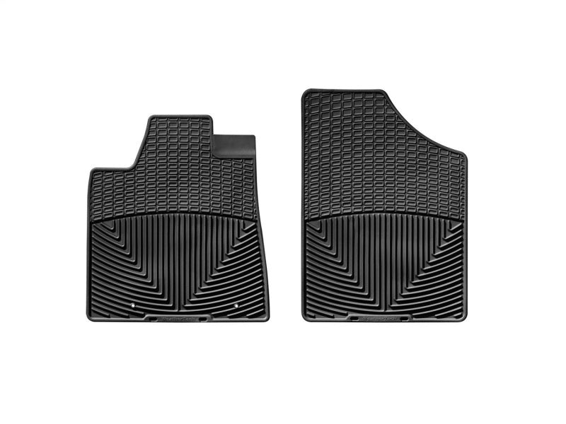 WeatherTech 08-13 Toyota Highlander Front Rubber Mats - Black