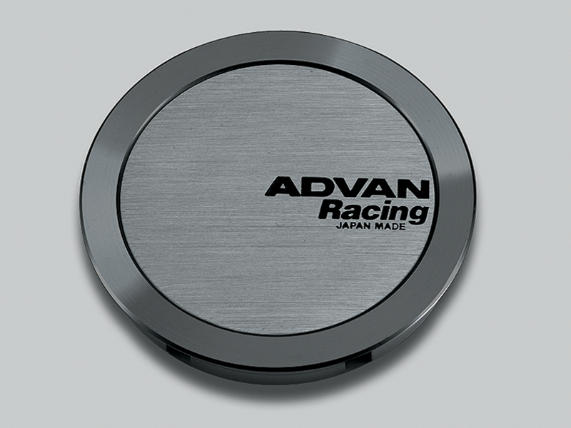 Advan 63mm Full Flat Center Cap - Hyper Black