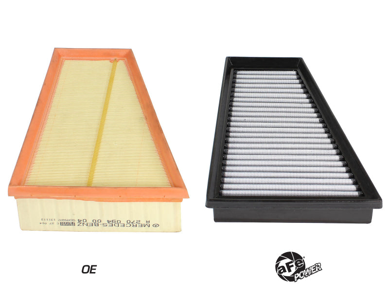 aFe Magnum FLOW OE Replacement Air Filter PRO Dry S 14-15 Mercedes Benz CLA250 2.0L Turbo