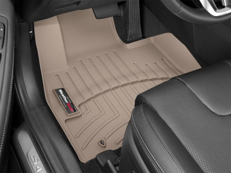 WeatherTech 2019+ Hyundai Santa Fe Front FloorLiner - Tan