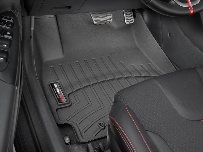 WeatherTech 2019+ Hyundai Veloster Front FloorLiner - Black