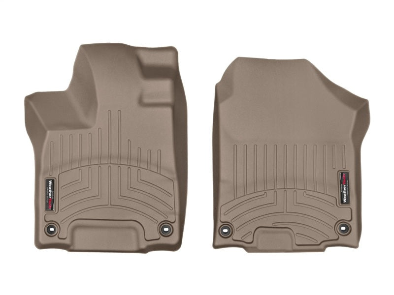 WeatherTech 2016+ Honda Pilot Front FloorLiner - Tan