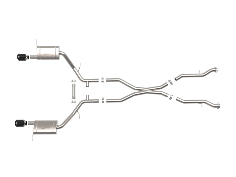 aFe 11-21 Dodge Durango V6-3.6L / V8-5.7L MACH Force-Xp 304 SS Cat-Back Exhaust System w/ Black Tip